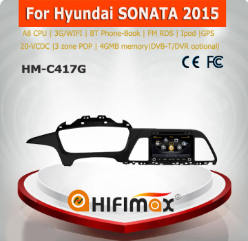 Hifimax car dvd gps for Hyundai SONATA 2015 car dvd player car gps navigation system