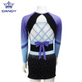 Gratis ontwerp sexy sublimatie cheerleading uniform