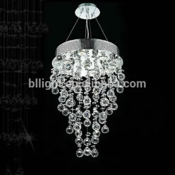 Round fancy clear glass ball pendant lamp