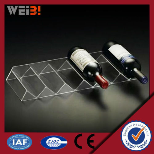 Red Wine Orginizer Counter Display For Bottles