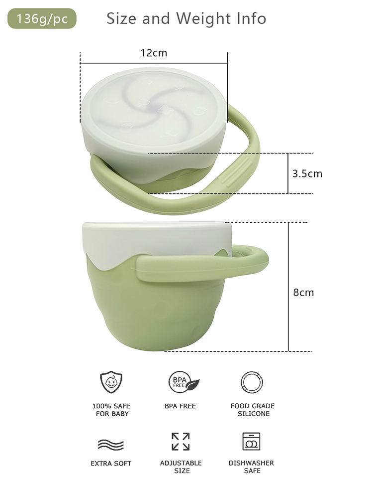 silicone snack cup MFZ-C017