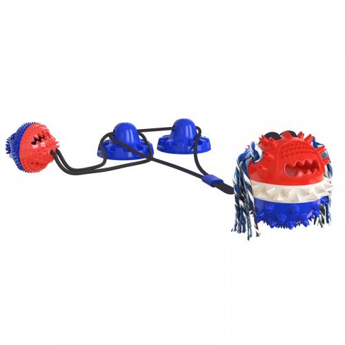 double training rope ball for dog