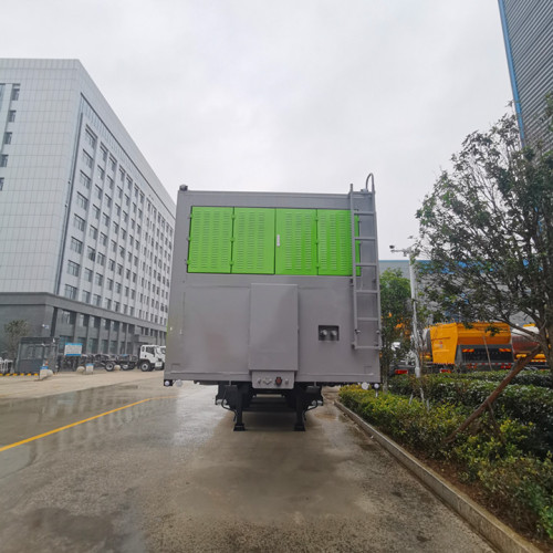 CHENG LI 50CBM сжатый мусорный трейлер