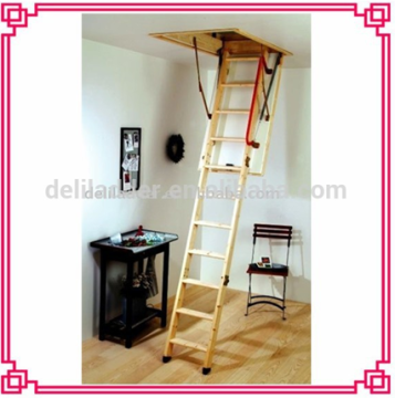 2016 hot sales Wooden loft ladder