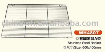 Stainless Steel Basket/rack with foot