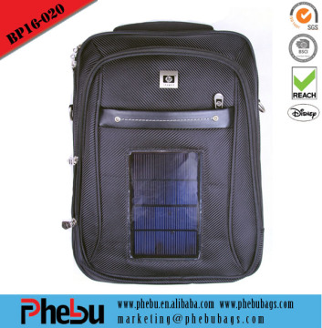 Waterproof Outdoor Solar Power Laptop Backpack Made In China(BP16-020)