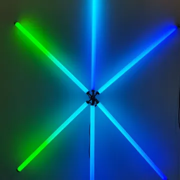 360 Pixel Tube Stage Light RGB - DJ Disco Light for Indoor/Outdoor Parties