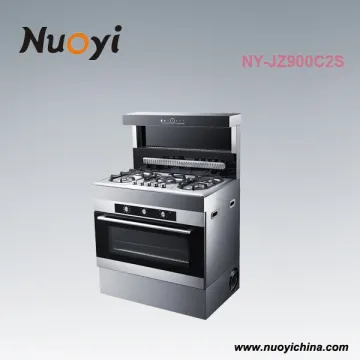 Hot safety chinese gas induction cooking range hoods witho ven equipment