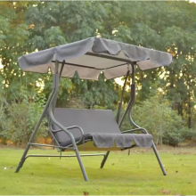 Buiten Swing Rocking stoel Economische stalen Patio Swing 3 Persoon hangende stoel