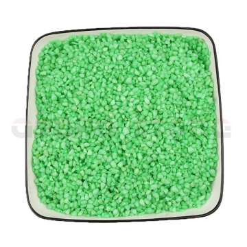 Green Tumbled River Stone Pebbles for Aquarium, Fish Tanks, and Outdoor Gardens
