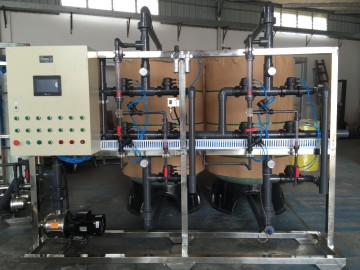 Multiple bed for water purify