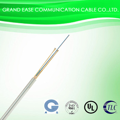 2 cores self supporting flat drop optical fiber cable