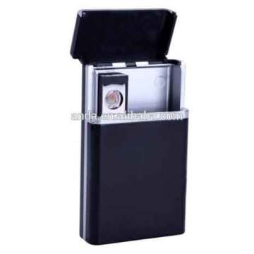 Customizable 2-in-1 USB Charged Cigarette Case Lighter - Hot Seller for Men