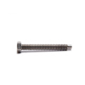 Stainless steel hexagon head set screws with small hexagon and full dog point