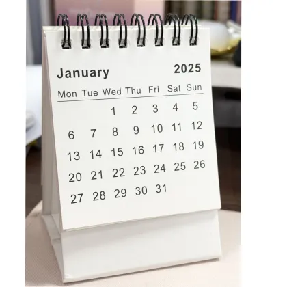 2025-2026 Creative Simple Desktop Mini Calendar