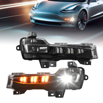 Super Bright Projector Fog Beam Turn DRL for Model Y 2021-2023