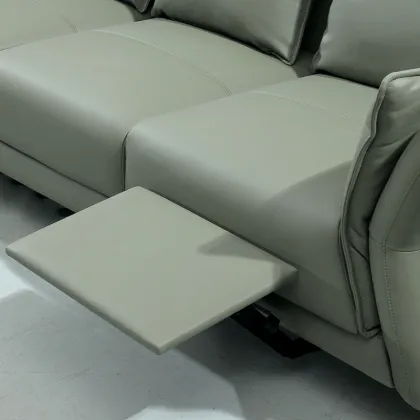 New High-End Leather Electric Sofa