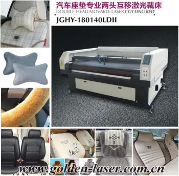 Car Seat Cover/Cushion Laser Cutting Machine for Automotive Upholstery (JGHY-180140 LD II)