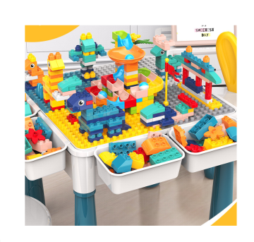 Multifunctional Building Puzzle Toy Table: An Early Education Tool for Kindergarten Assembly and Learning with Building Blocks