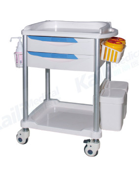Medical ABS Plastic Treatment Trolley Hospital