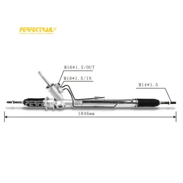 9005916 Auto Spare Parts Car Steering Rack for Chevrolet Sail 2010 LHD