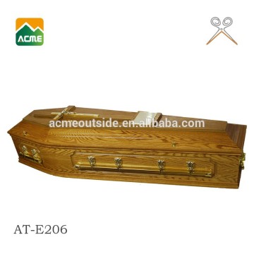 AT-E206 trade assurance supplier reasonable price adult western coffin