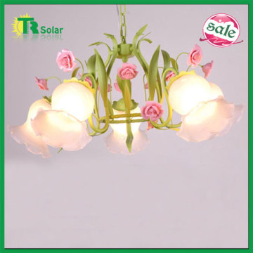 E27*5 Lighting Modern Wrought Iron Lighting Chandelier Lamp for living room, dinner room, bedroom& study room