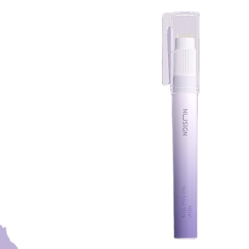 Deli NS138 Purple Glue Stick - High Viscosity Student Craft Supply
