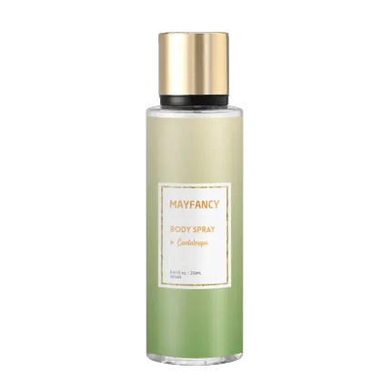 250ml fruit scent cantaloupe body spray for hydrating