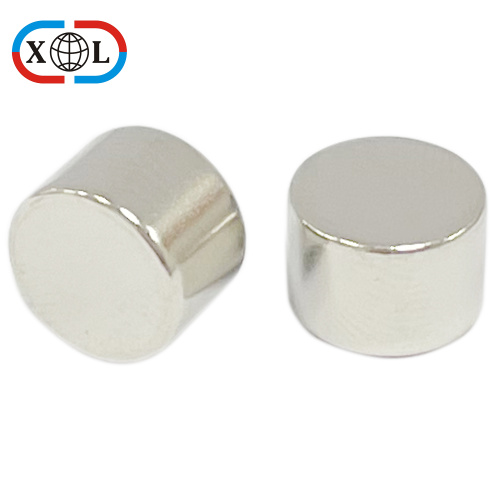 N35 Nickle Plating neodymium cylinder magnet