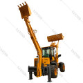 Good Quality Mini Backhoe Loader 4x4 Wheel Backhoe Loader Excavator Price