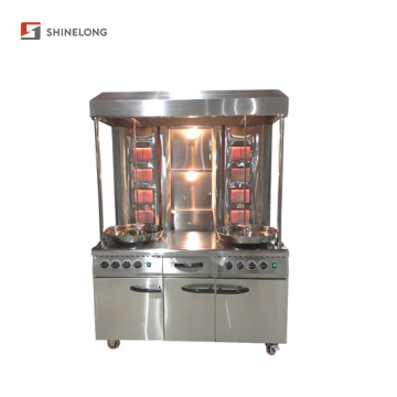 Gas Burners Chicken Shawarma Toaster Grill Bbq Machine For Sale