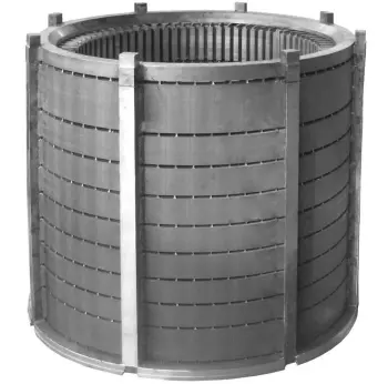 ISO CE certificated generator stator laminated coreI