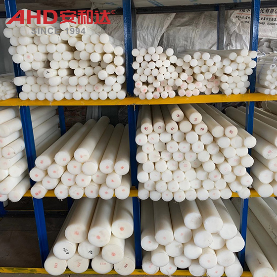 white solid pa6 rod