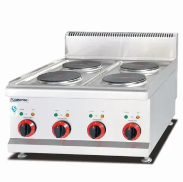 Kitchen Equipment High-Quality Counter Top Electric Cooker with Cabinet