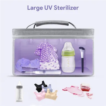 UVC Disinfection Box LED Lamp Sterilizaing Bag Personal Cleaning Ultraviolet Toothbrush Underwear Sterilization Storage Bag