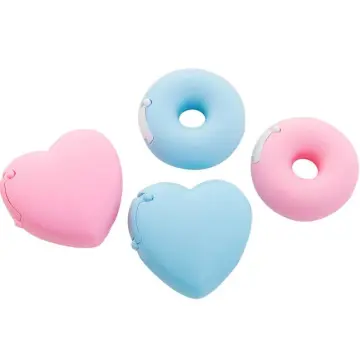 Candy Color Love Heart & Donut Shape Washi Tape Cutter: A Sweet Office & School Supply Accessory