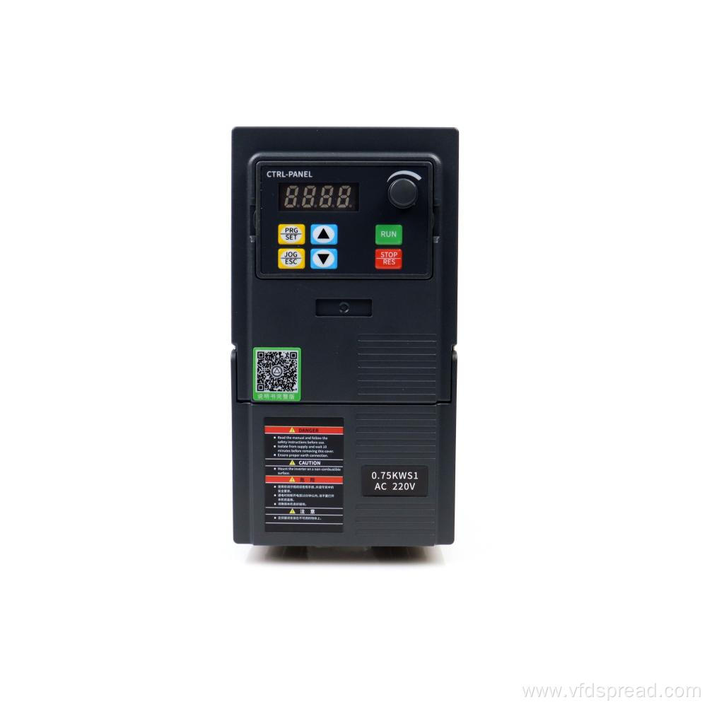Single phase Variable Frequency Drive 220V 0.4KW