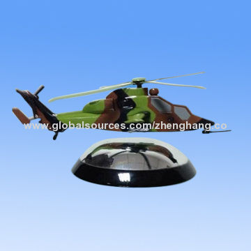 Maglev Boeing AH-64 Apache Helicopter Gunships Model, ISO 9001, OEM, Handmade, Excellent Quality