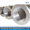 Cold stamping rebar coupler