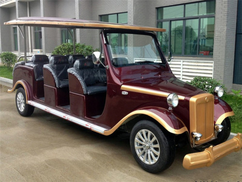 8 seats classic petrol golf cart