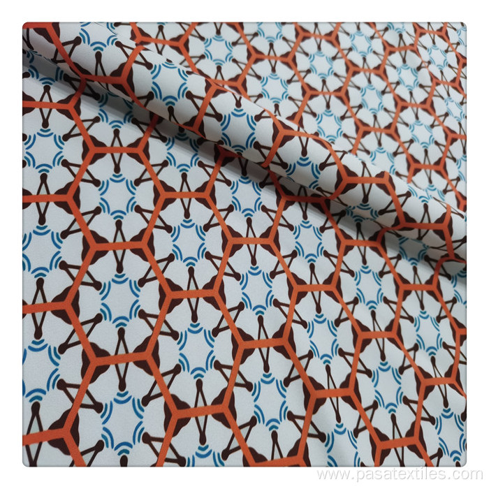 Fashion digital 100 polyester satin print fabric