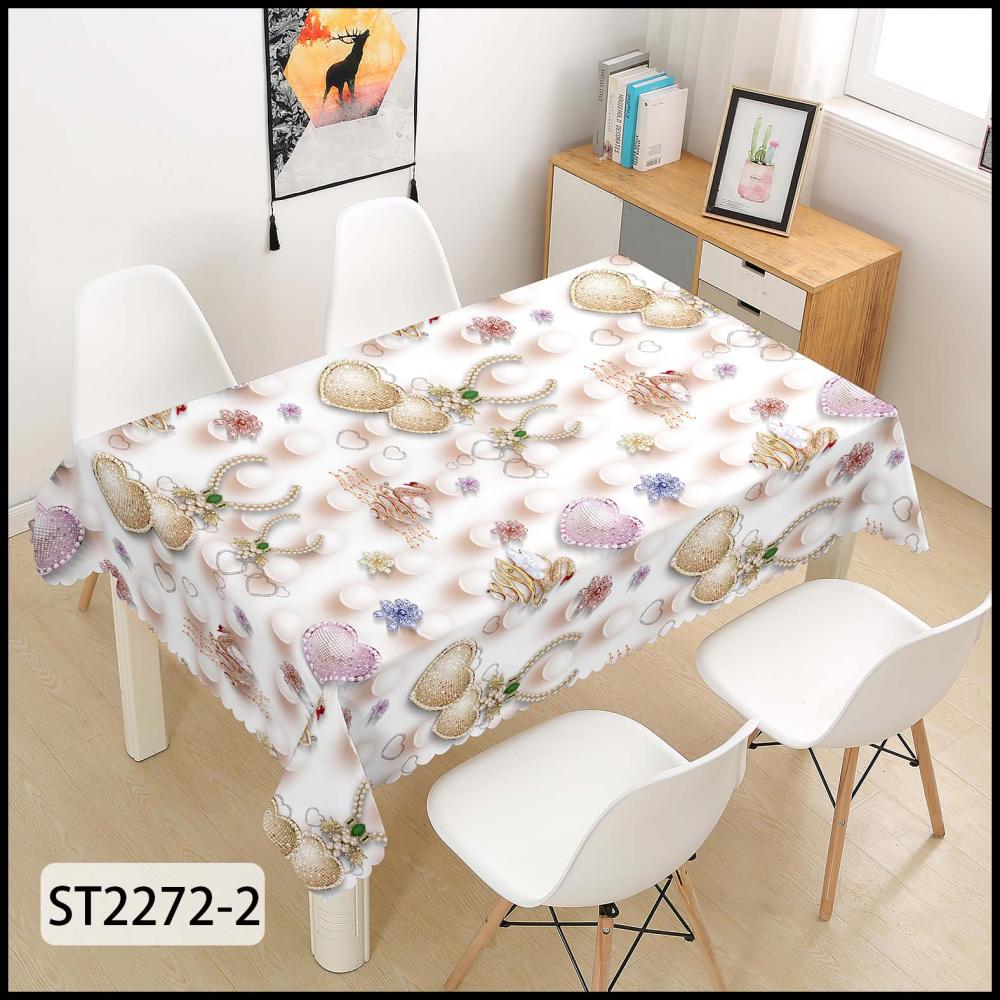 3d Effect Jewelry Tablecloth Jpg