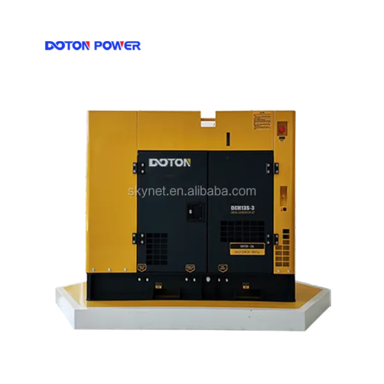 20KW-1000KW Water Cooling Soundproof Diesel Generator