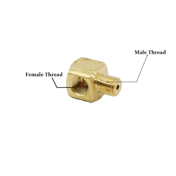JN Type Lubrication Brass Oil Pipe Fittings 4mm/6mm for Systems & CNC Machines