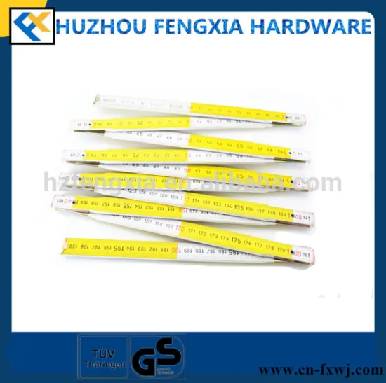 FX05009 Professional Wooden Folding Ruler 2m