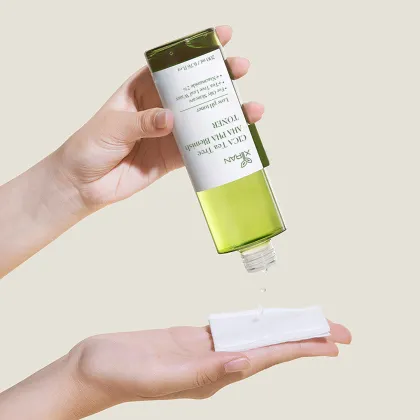 Private Label CICA Tea Tree AHA PHA Facial Toner - Hydrating Skin Toner Spray for Women and Men