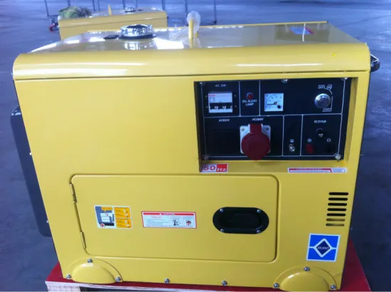 mini diesel generator set, KAMA engine, Open frame type air-cooled with1-5.5kw power