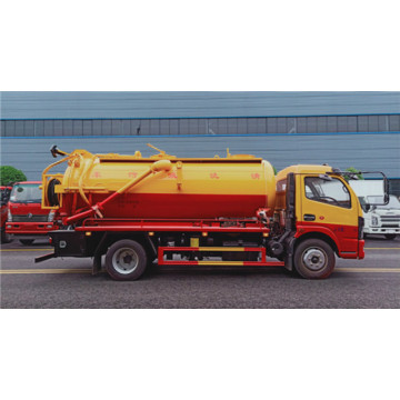 4X2 8500Liter truk pengisap limbah vakum