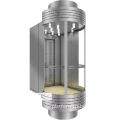 FUJI Hairline Stainless Steel Panoramic Round Elevator with Lift Cost